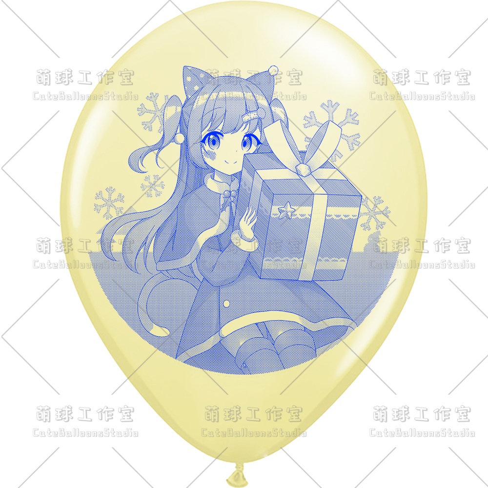 【風船ギフトボックスの印刷】风铃 冬のおみやげ