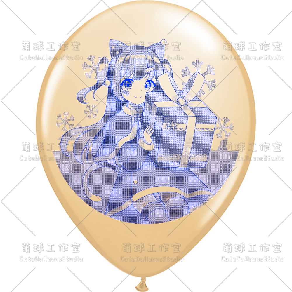 【風船ギフトボックスの印刷】风铃 冬のおみやげ