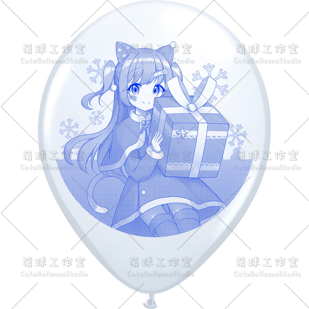 【風船ギフトボックスの印刷】风铃 冬のおみやげ