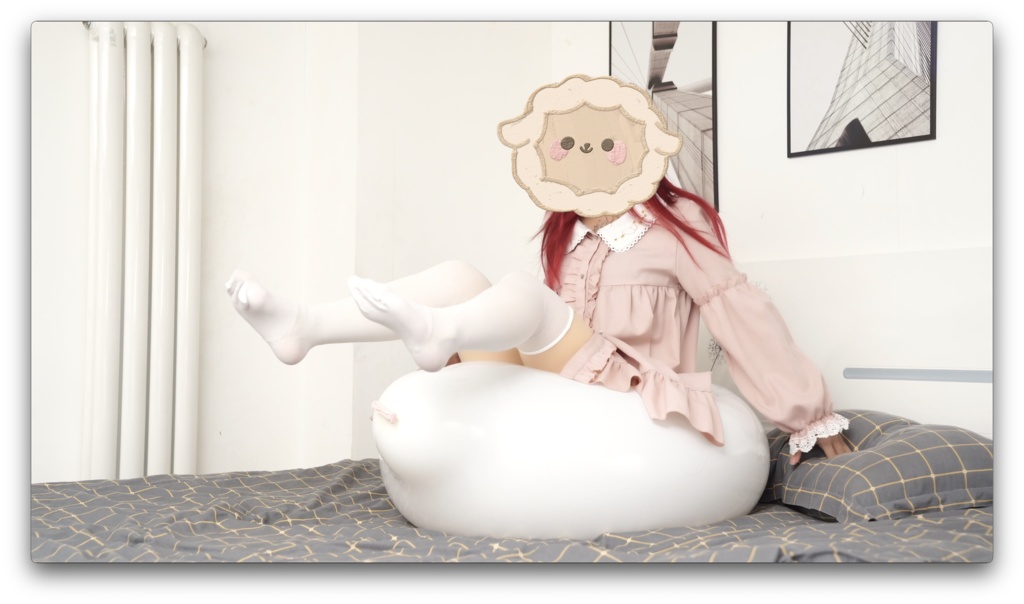 悠香口膨らましS36破裂寸前です