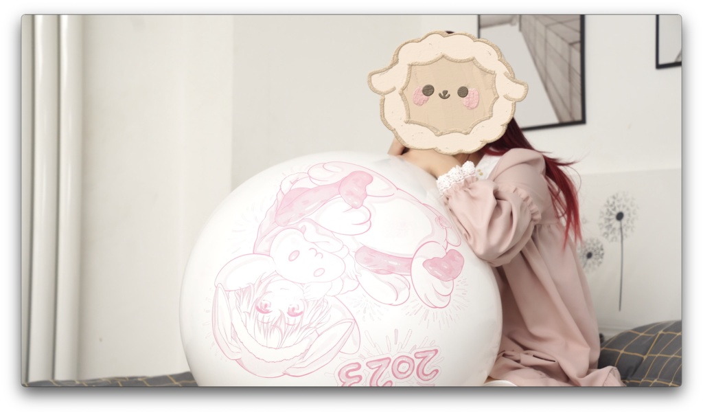 悠香口膨らましS36破裂寸前です