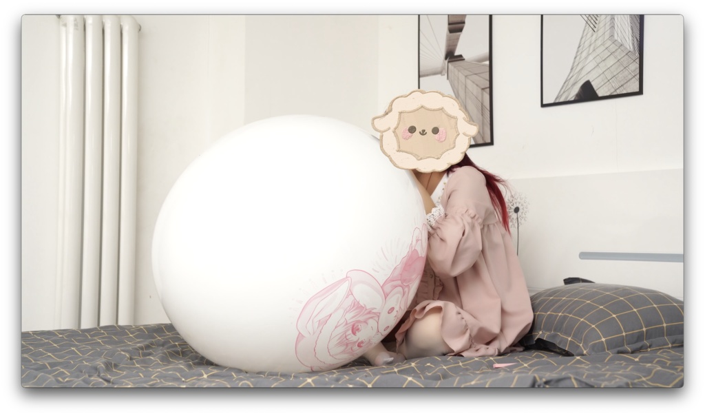 悠香口膨らましS36破裂寸前です