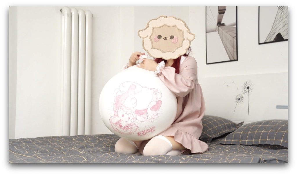 悠香口膨らましS36破裂寸前です