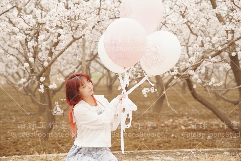 【風船ギフトボックスの印刷】風鈴パジャマパーティー