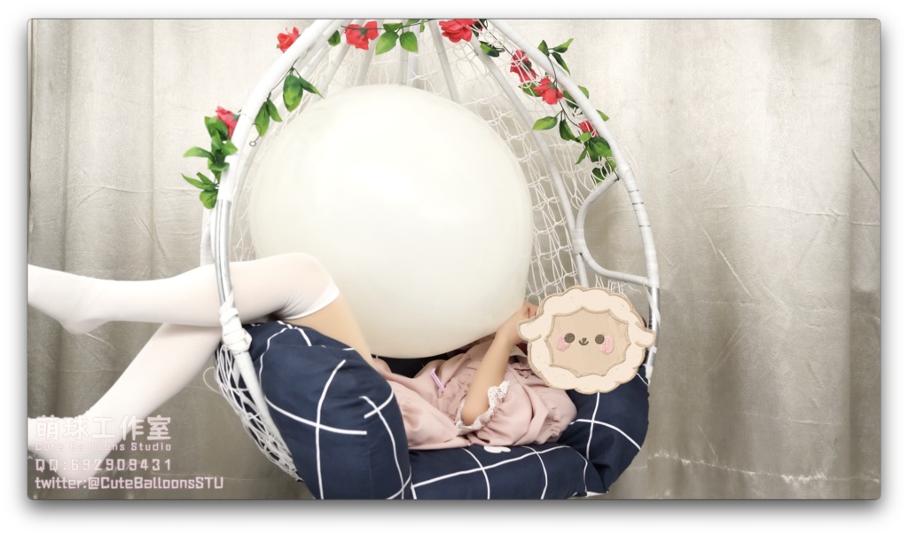 悠香がハンモックにPOP心兔U24