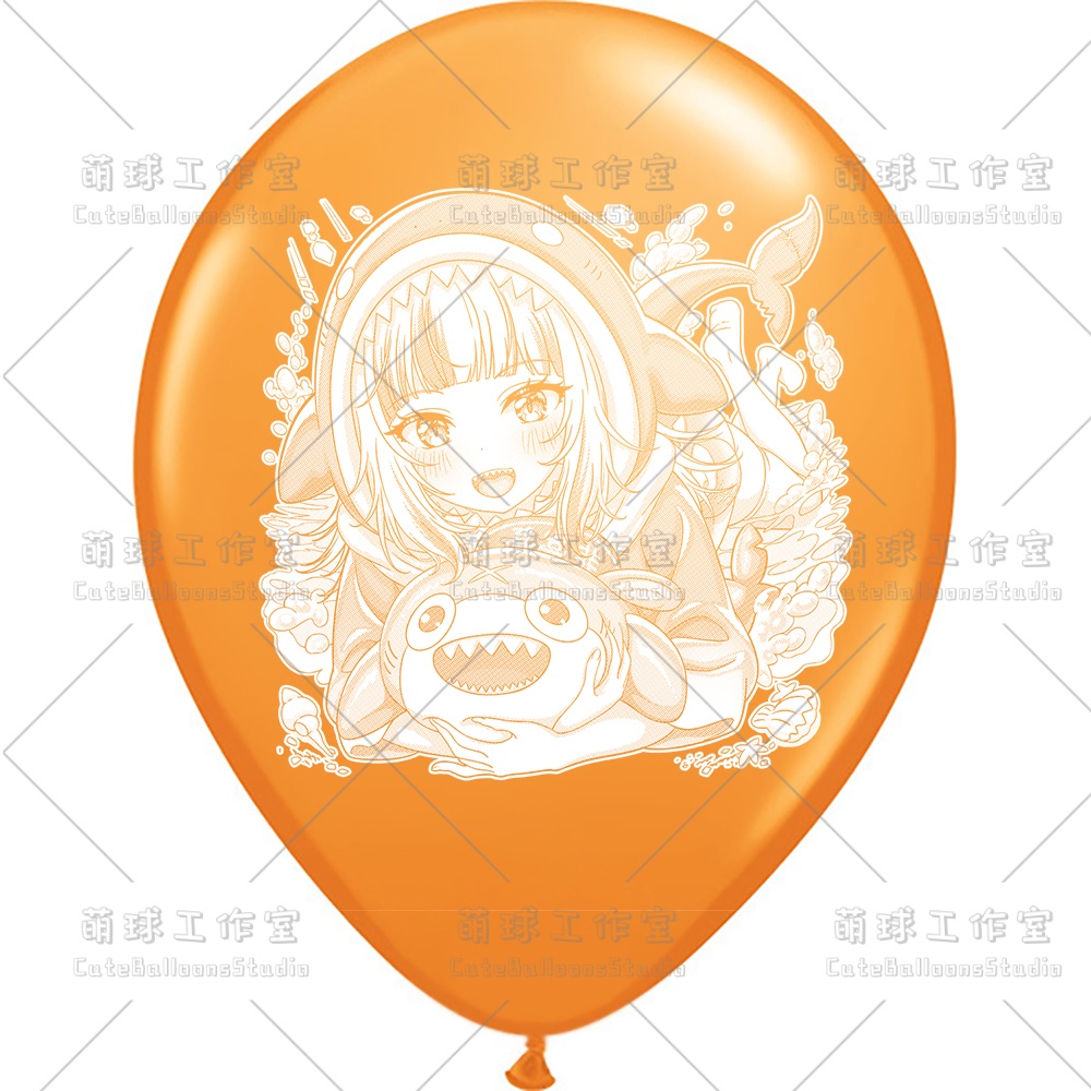 【現物】サメ匹(白インキ、反転印刷)(D2-03)