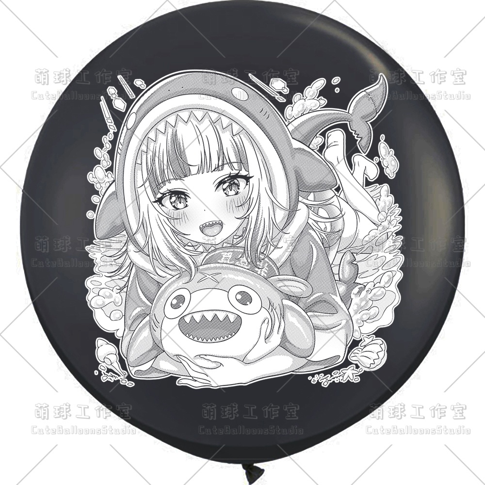 【現物】サメ匹(白インキ、反転印刷)(D2-03)