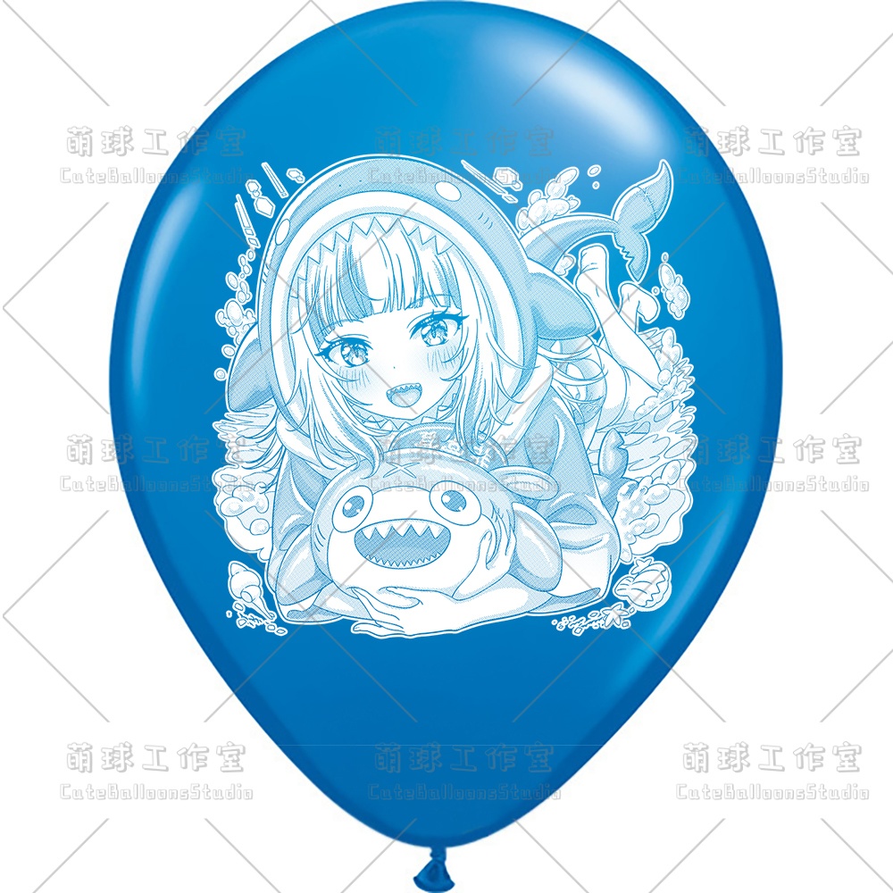 【現物】サメ匹(白インキ、反転印刷)(D2-03)