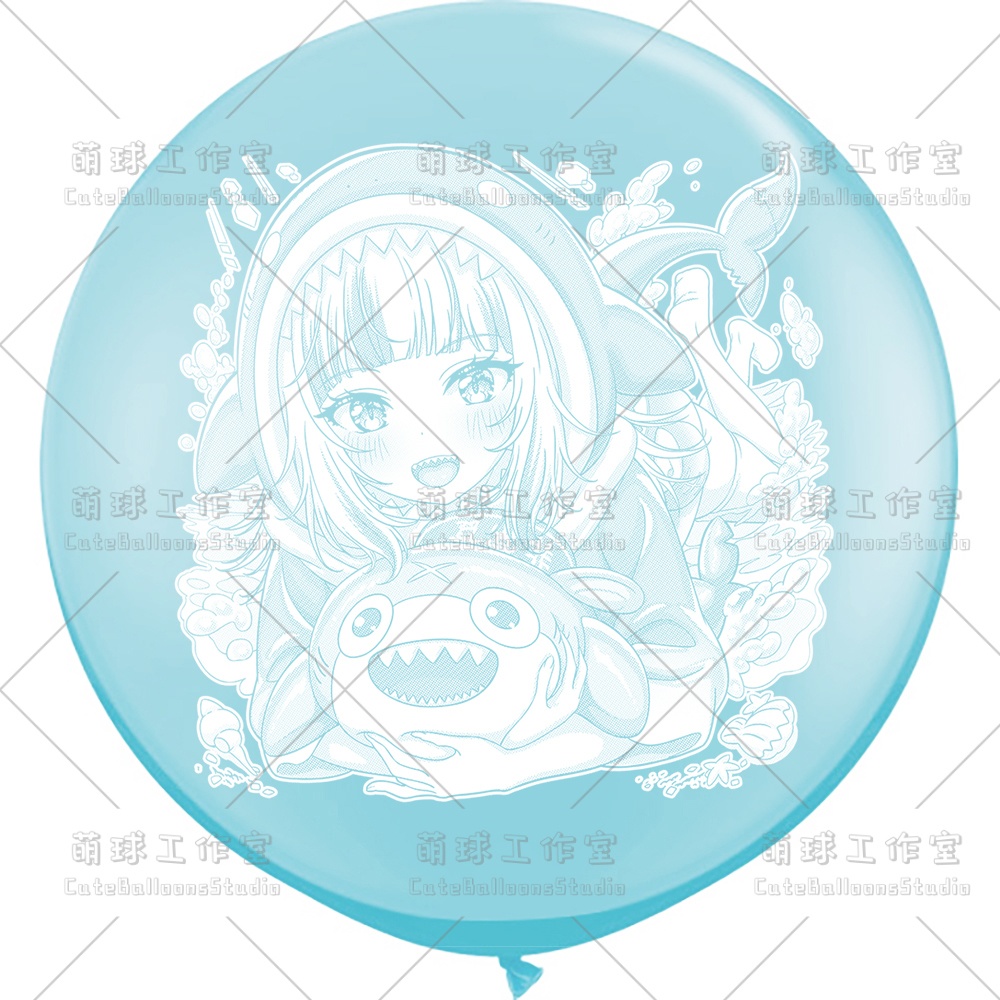 【現物】サメ匹(白インキ、反転印刷)(D2-03)