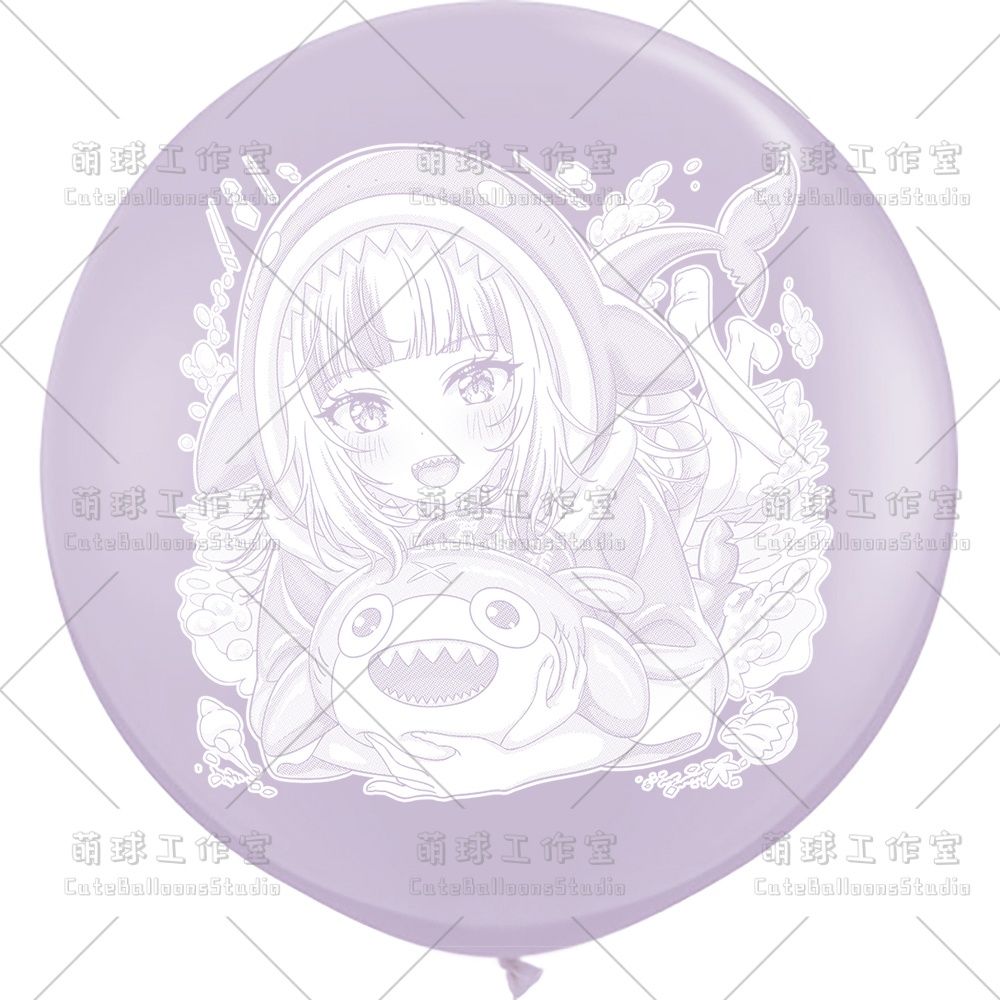 【現物】サメ匹(白インキ、反転印刷)(D2-03)