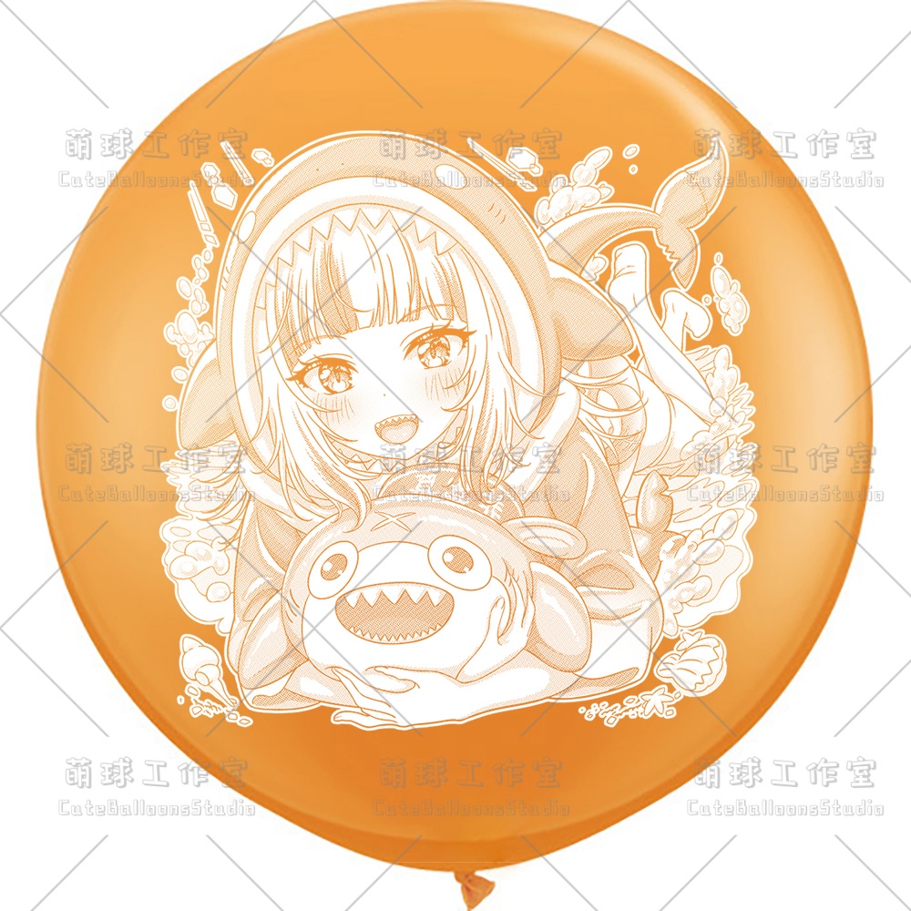 【現物】サメ匹(白インキ、反転印刷)(D2-03)