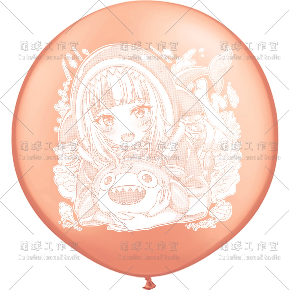 【現物】サメ匹(白インキ、反転印刷)(D2-03)