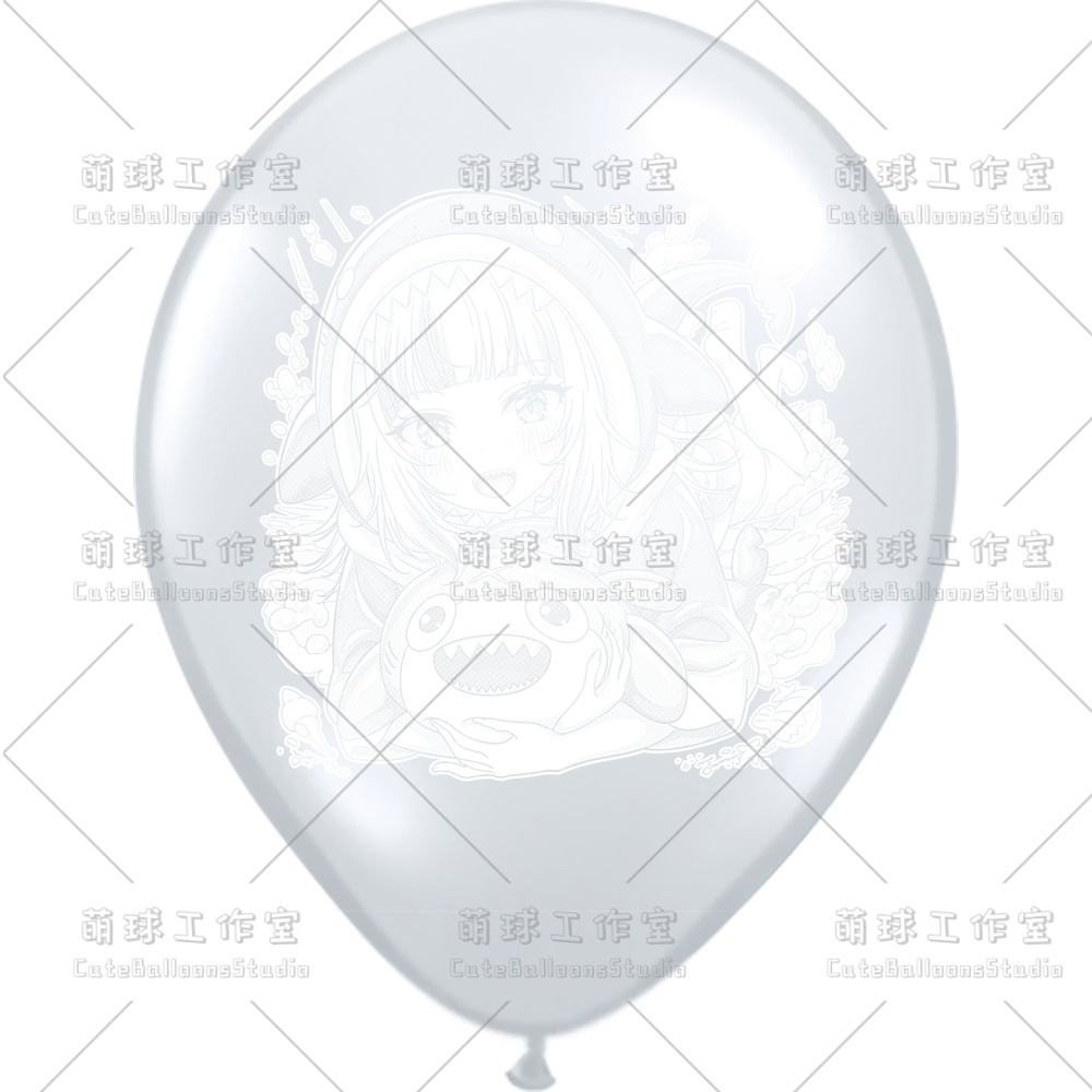 【現物】サメ匹(白インキ、反転印刷)(D2-03)