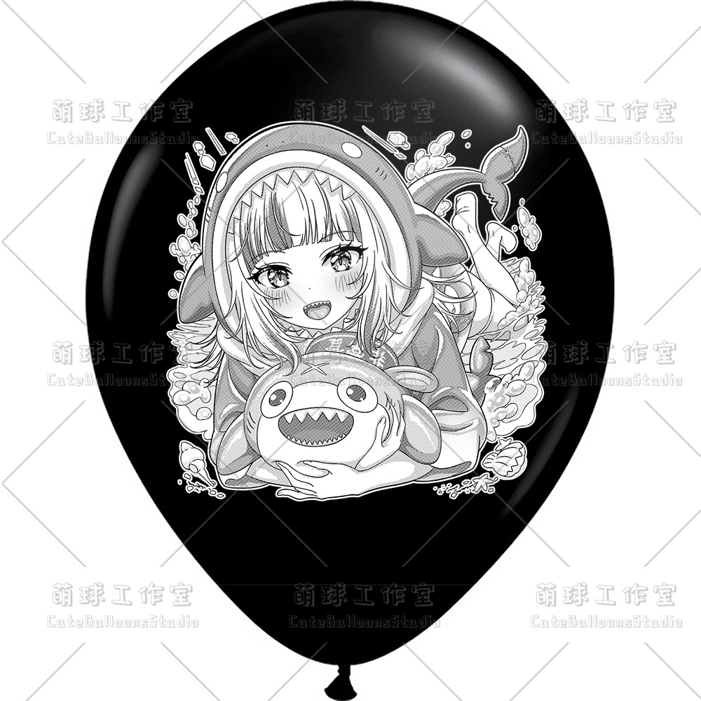 【現物】サメ匹(白インキ、反転印刷)(D2-03)