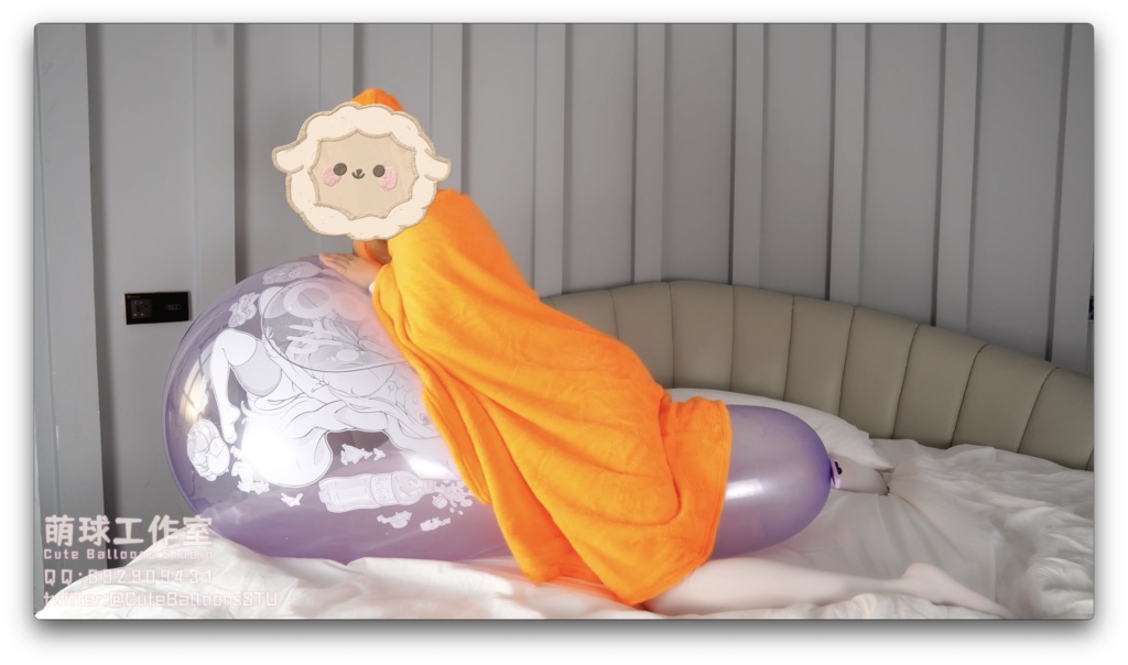 うまる口膨らましC32L破裂寸前です