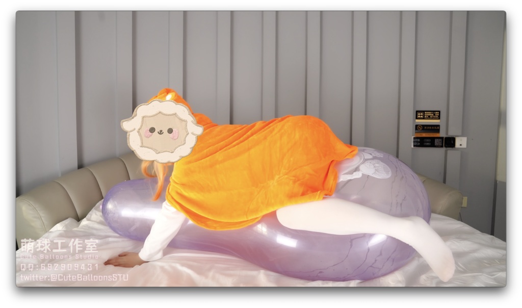 うまる口膨らましC32L破裂寸前です