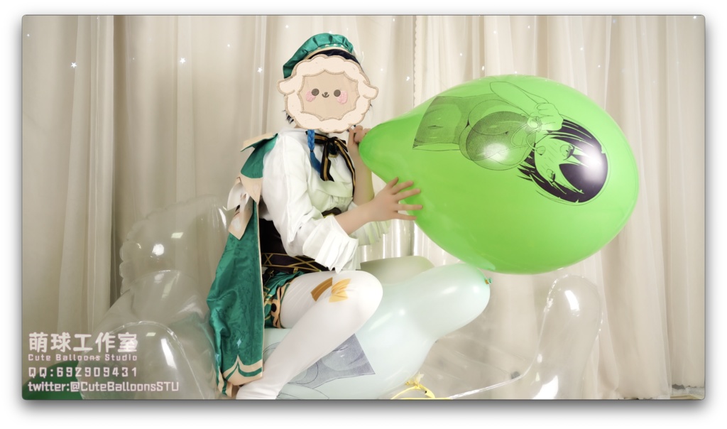 ウェンディーズのバルーンパーティーPOPバルーン