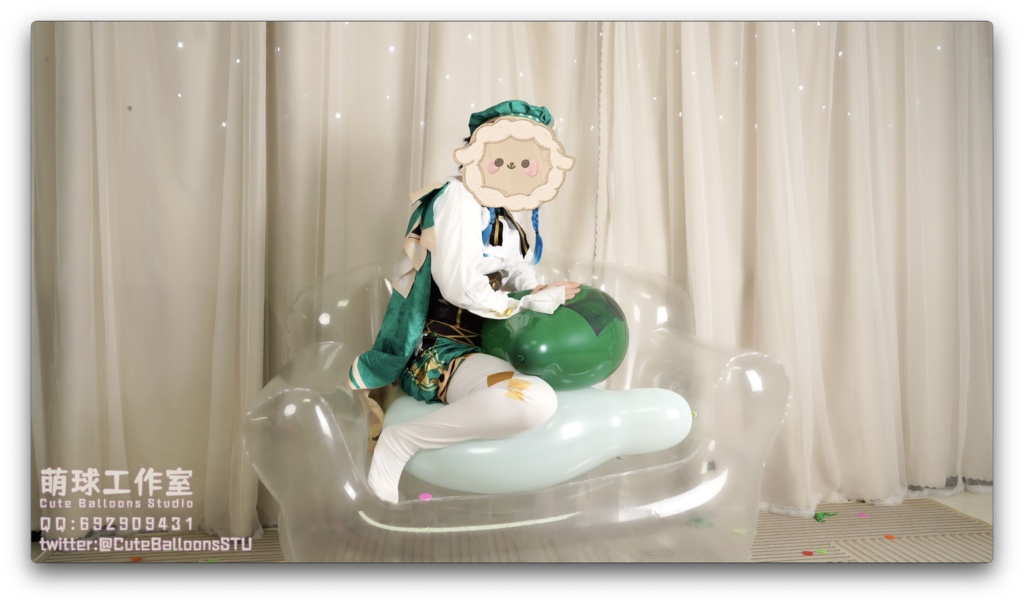 ウェンディーズのバルーンパーティーPOPバルーン