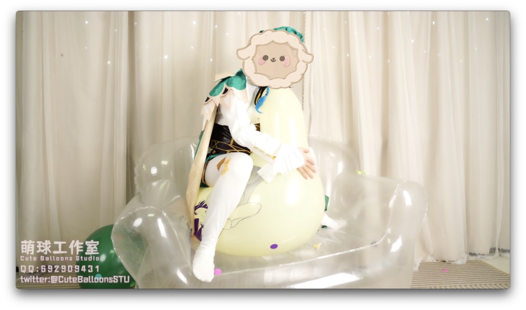 ウェンディーズのバルーンパーティーPOPバルーン