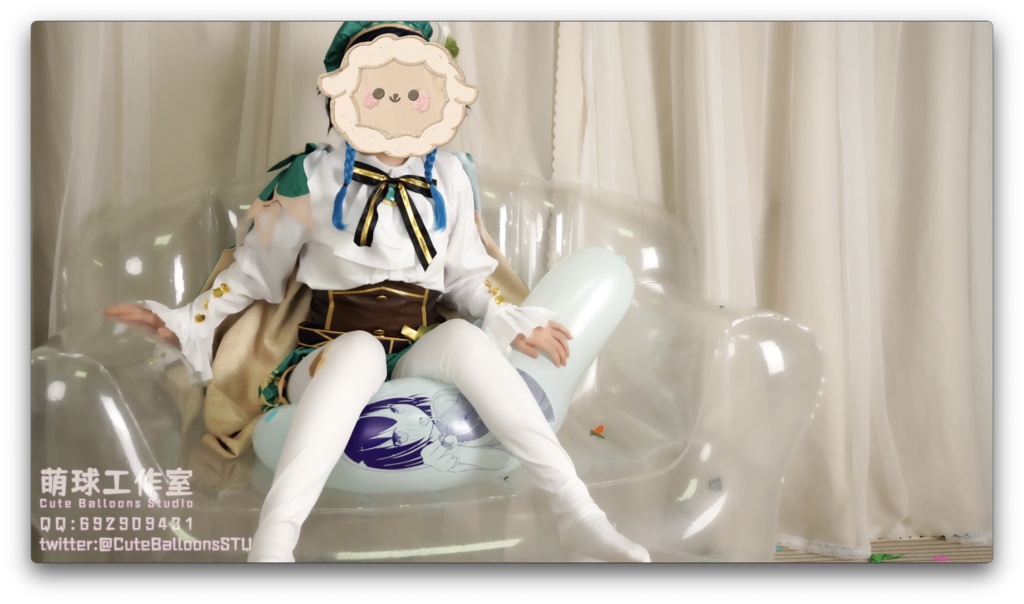 ウェンディーズのバルーンパーティーPOPバルーン