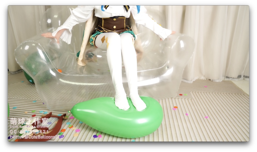 ウェンディーズのバルーンパーティーPOPバルーン