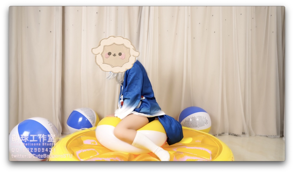 サメPOPビーチボール