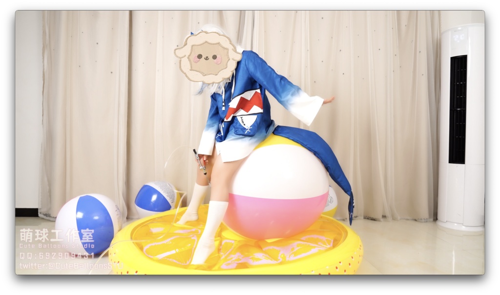 サメPOPビーチボール