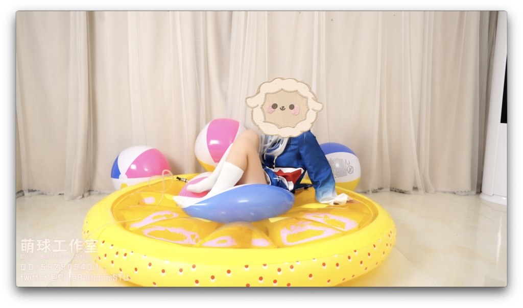 サメPOPビーチボール