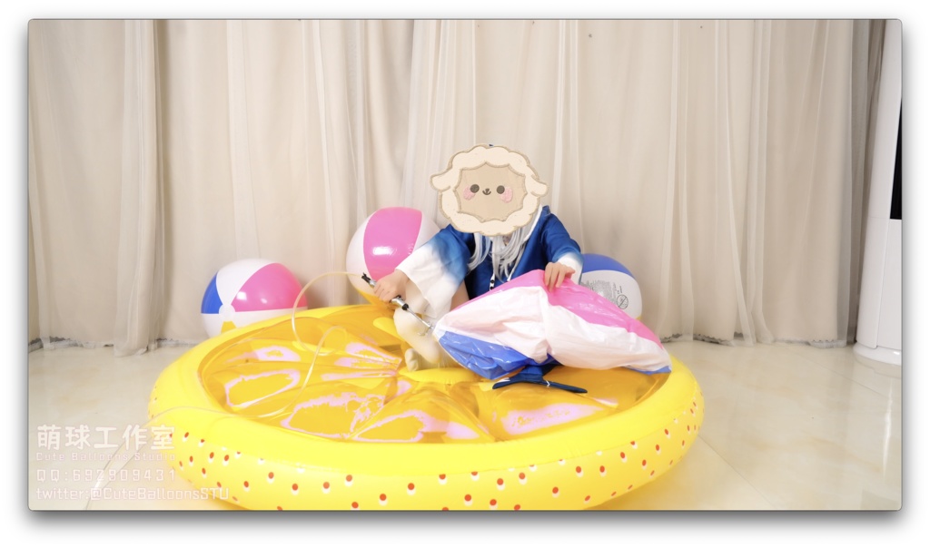 サメPOPビーチボール