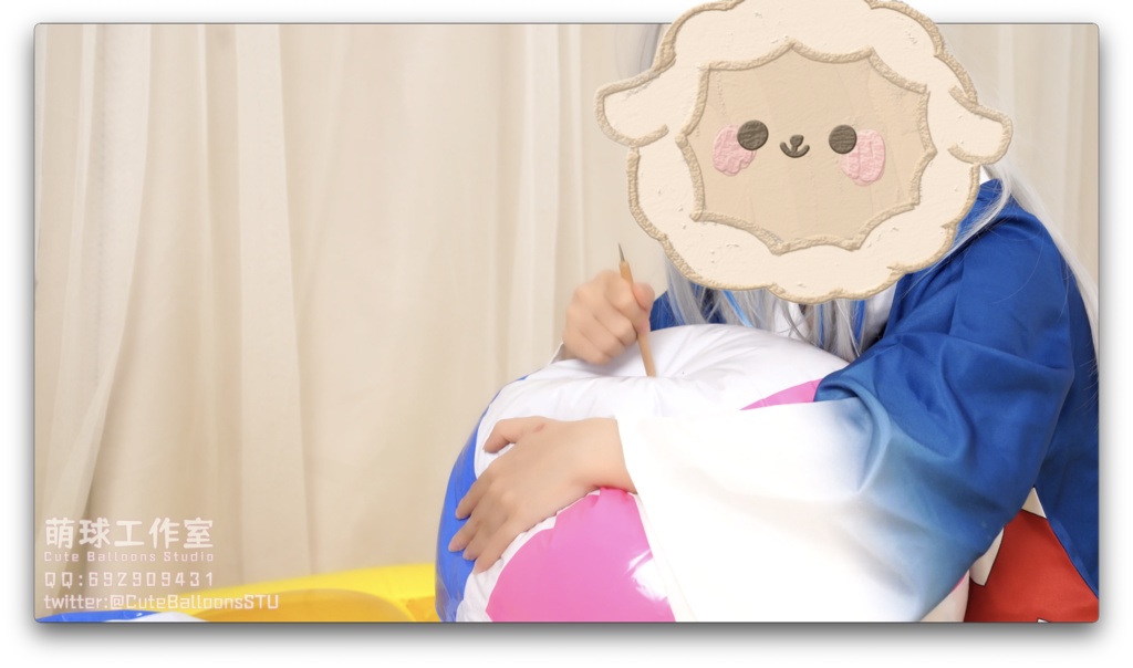 サメPOPビーチボール