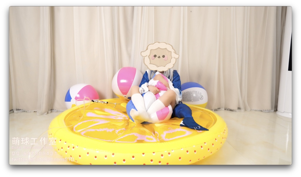 サメPOPビーチボール