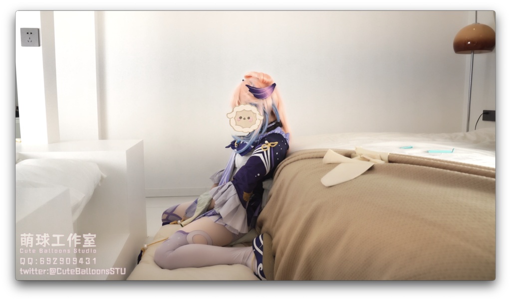 貓貓餅宙づりに二重バルーンに乗るGL 700(nonpop)