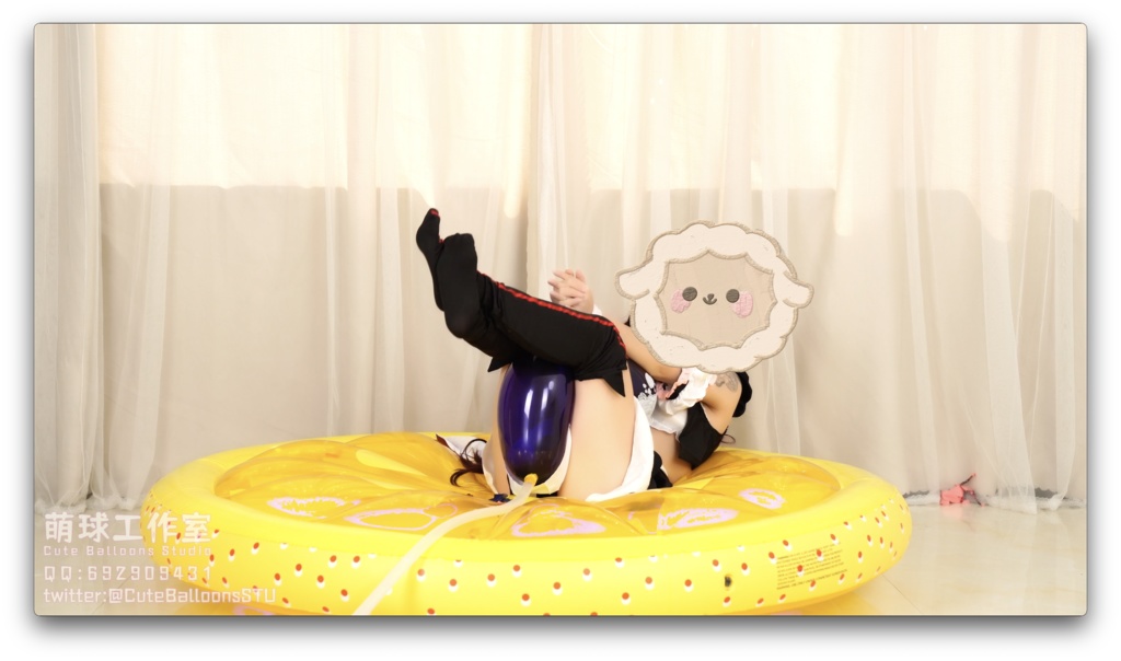 悠香目隠しPOP風船