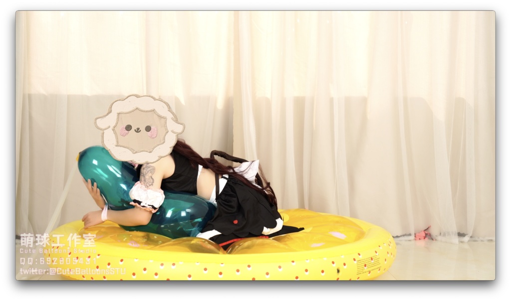 悠香目隠しPOP風船