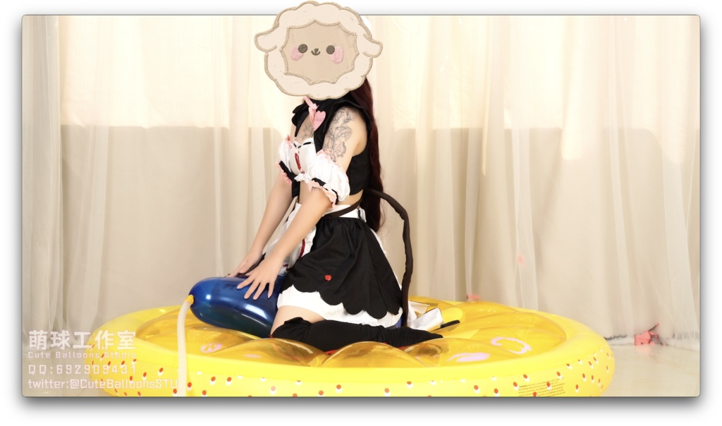 悠香目隠しPOP風船