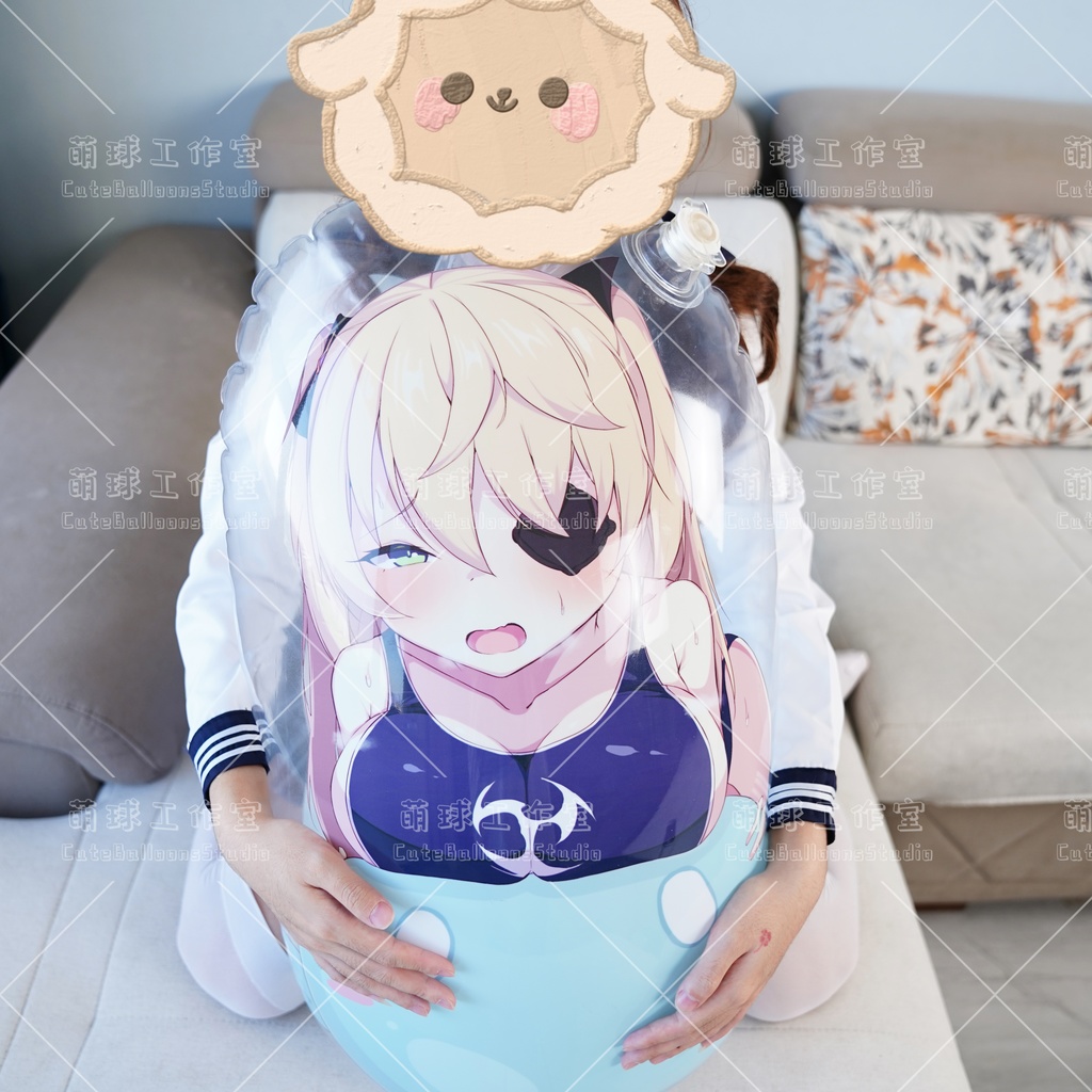 フィ○ル半身充気抱き枕