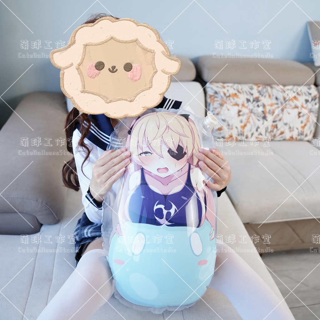 フィ○ル半身充気抱き枕