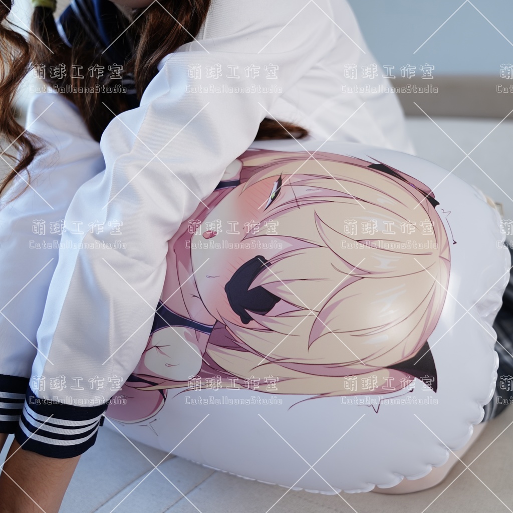 フィ○ル半身充気抱き枕