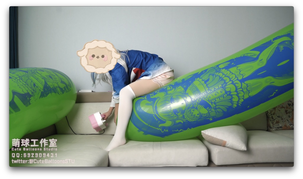 小さいサメがGL700を遊ぶ(ふくらませて乗るまで割れる)