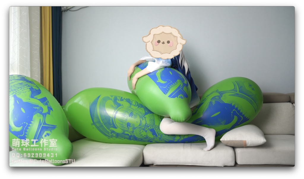 小さいサメがGL700を遊ぶ(ふくらませて乗るまで割れる)