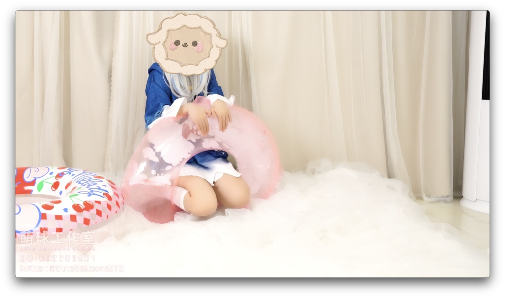 【カスタマイズ】サメちゃんが2つの浮き輪を破裂させるまでやります