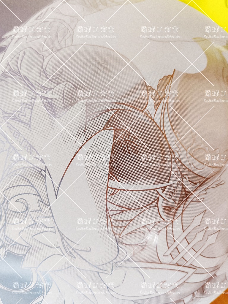 【現物】○雨(白インキ、反転印刷)(B3-01)