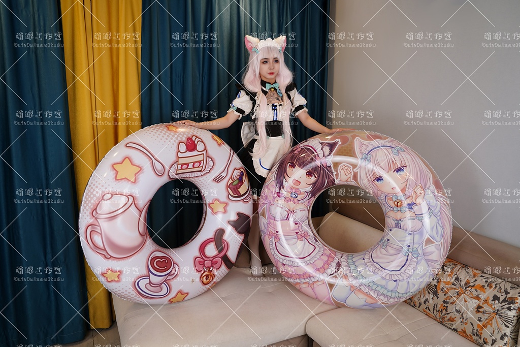 【送料無料】【浮き輪】ネコ娘(予約締切時間:2024.5.5)