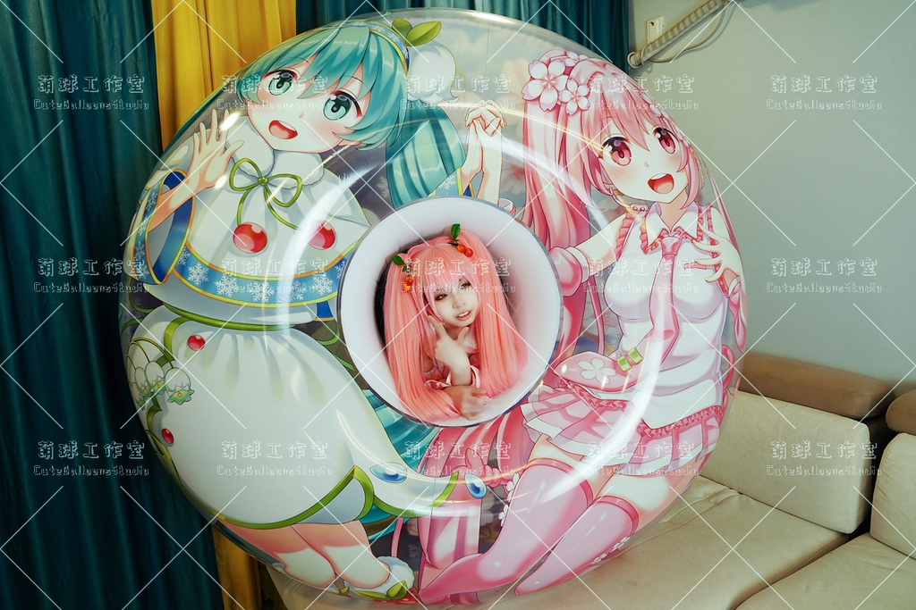 【送料無料】【浮き輪】桜ミク 雪ミク(予約締切時間:2024.6.15)