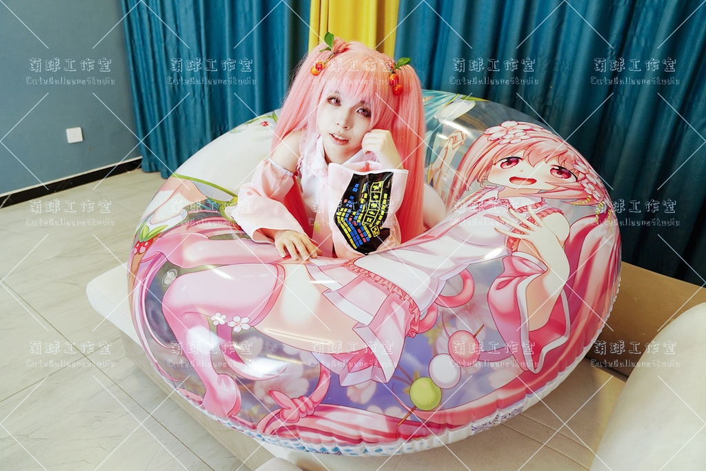 【送料無料】【浮き輪】桜ミク 雪ミク(予約締切時間:2024.6.15)