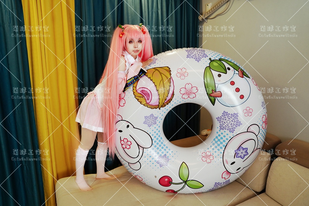 【送料無料】【浮き輪】桜ミク 雪ミク(予約締切時間:2024.6.15)