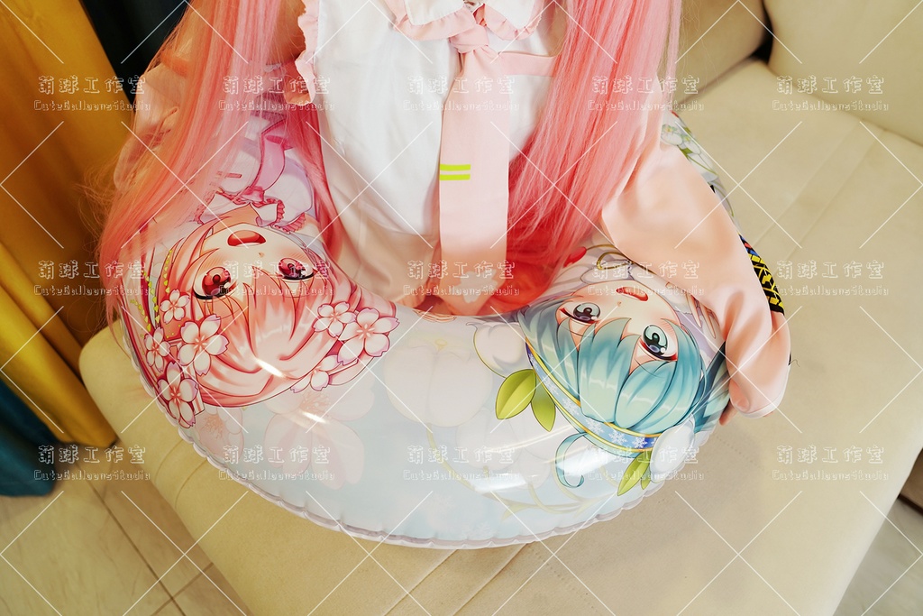 【送料無料】【浮き輪】桜ミク 雪ミク(予約締切時間:2024.6.15)