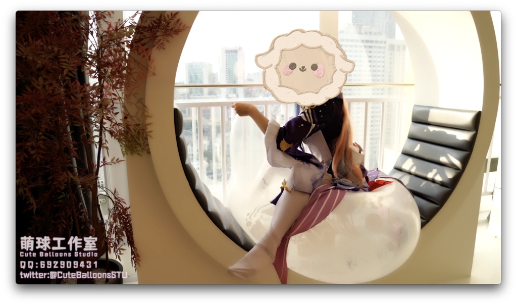 ここみは極限までO 36気球を吹く