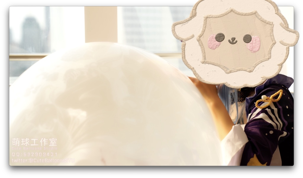 ここみは極限までO 36気球を吹く