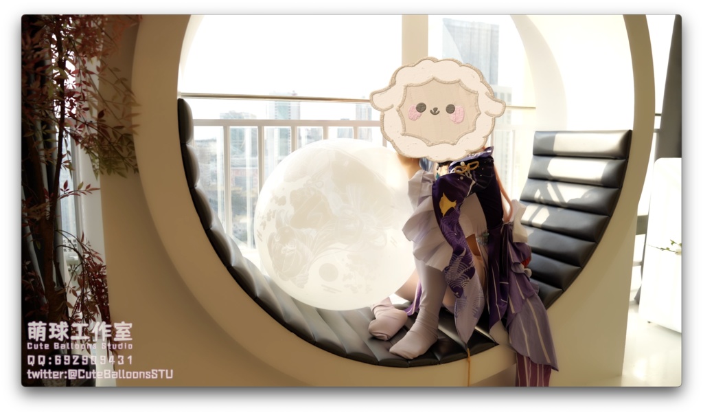 ここみは極限までO 36気球を吹く